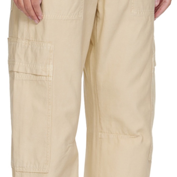 CITIZENS OF HUMANITY Beige Marcelle Cargo Pants - Picture 4 of 14